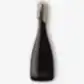 A sleek, dark bottle of Georg Jensen Sparkling Wine from Flowers on Norton St featuring a modern design and an elegant silver cap.