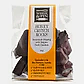 A clear bag presents Whisk & Pin Honey Crunch Rocks by FlowersonNortonSt, highlighting the dark Belgian chocolate-coated honeycomb. Crafted with authentic Blue Mountains Honey, this gluten-free and preservative-free snack is suitable for vegetarians, ensuring both quality and indulgence.