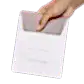 A hand holds a chic white and beige envelope labeled "Flowers on Norton St Body Scrub to Mask." It unveils a calming exfoliating body scrub that softens and smooths the skin, crafted with natural ingredients made in Australia.