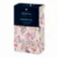 A stylish decorative box showcasing a floral design, labeled "The Australian Collection" shower cap by Flowers on Norton St. This waterproof polyester design features colorful wildflowers.