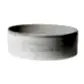 This is the Robert Gordon Wheel Bowl by FlowersonNortonSt, a round and shallow stoneware piece featuring a light gray, speckled surface with a slightly uneven, textured finish. Its minimalist and rustic design makes it an ideal decorative bowl for storing fruit.